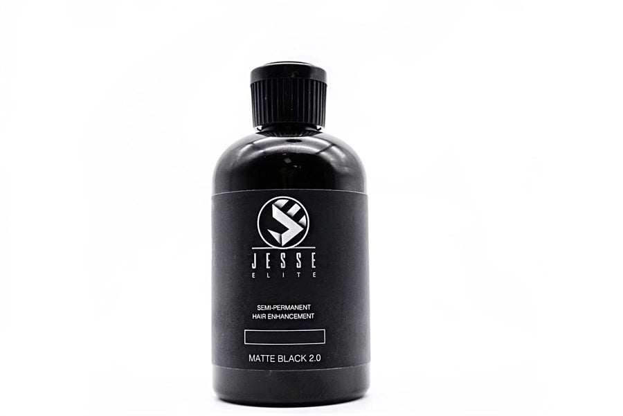 JesseElite Semi-Permanent Matte Black Hair and Beard Enhancement